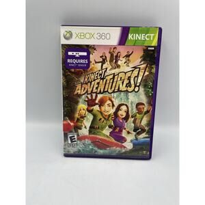 Kinect Adventures (Xbox 360, 2010) Without Manual, Tested - Fast Shipping!